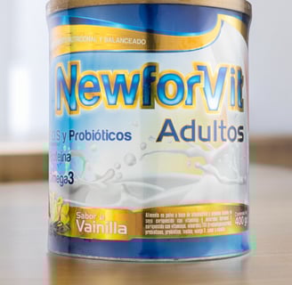 a can of new formula milk with vanilla cream