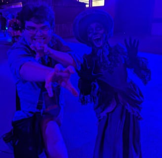 Caddy and the Ghost Lady of Forsaken Lake at Knott's Scary Farm