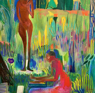 détail tableau Berg berger julien
