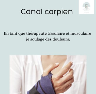 Canal carpien, apaiser la douleure avec les thérapies douces à Liège