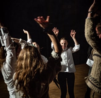 Tuż przed graniem ,,O ludziach, którzy myśleli, że są szaleni"
