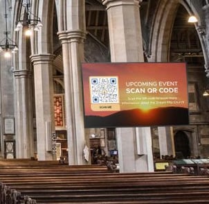 QR code donations