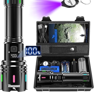 Linterna Led super potente recargable linterna 500000 lumenes