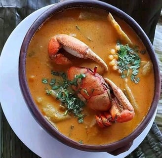 Seafood Viche a perfect ecuadorian soup