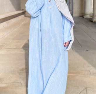 Robe Bleu Clair