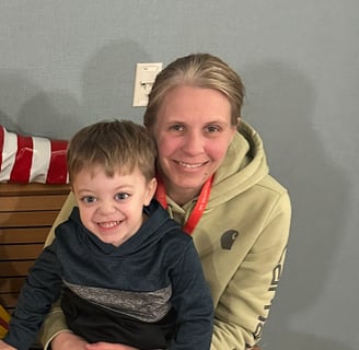 Gage and Mom