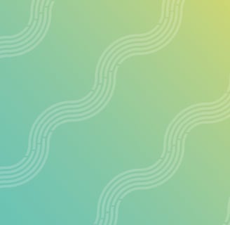 a poster of a colorfully colored background with wavy lines