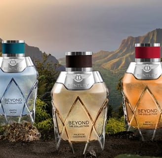 bentley fragrance bottles collection