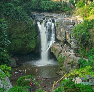 Tegenungan waterfall Best tourist destination in bali
