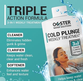 Cold plunge cleaner for ice bath 