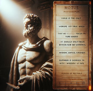 Real life examples of stoicism