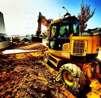 Terrassement et empierrement d une allée carrossable