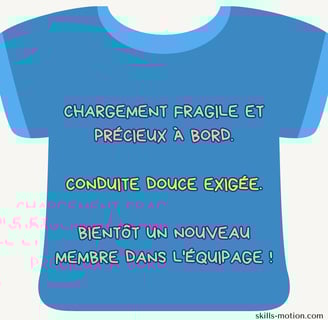tee shirt de grossesse humoristique