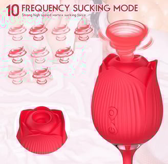 a red rose wine glass with a rose on it