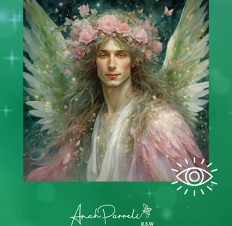 Paschar Angel of Vision. to manifest a person musthold the vision of the divine idea. 