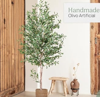 Olivo Artificial | Plantas Artificiales Decorativas | Medidas: 180 x 60 cm | Planta Artificial Grand