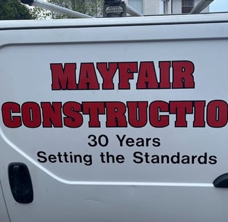 Mayfair Construction Van