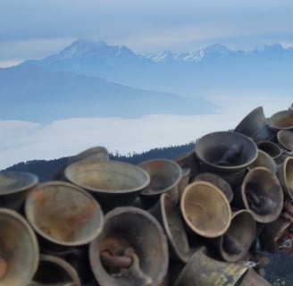 hiking, trekking, nepal, himalayas, sailung, kalinchowk, temple, shailung, kathmandu, nature
