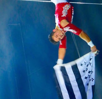 les Flying Mendonça sous le chapiteau Bouglione
