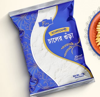 Fiza Chaler Ghura – traditional crispy puffed rice snack, a popular Bangladeshi treat for light and