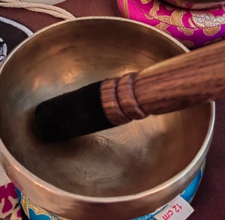 hand made tinetan nawls on a table
