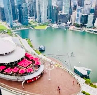 Sand skypark observation skydeck Best tourist attractions in singapore