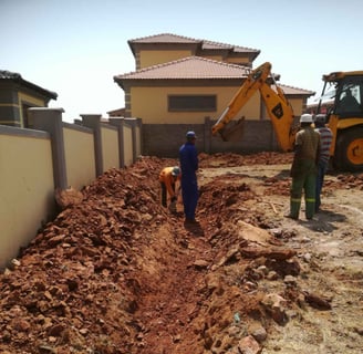 Excavation and slab prep underway in West Rand build
