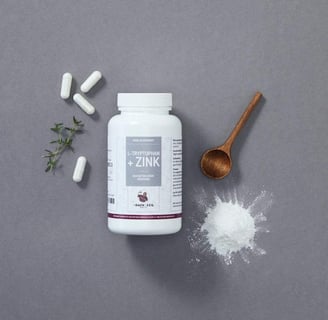 L-Tryptophan von Coach Cecil ist eine essentiellen Aminosäure die dein Körper braucht