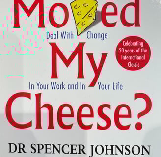 a book cover of who moved my cheese