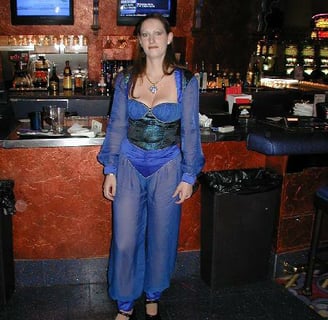 Aladdin Las Vegas cocktail waitress by urbanphotos.net