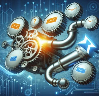 a bunch of different types of email marketing for automated cold outreach