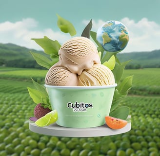 Helados Cubitos Eco-friendly