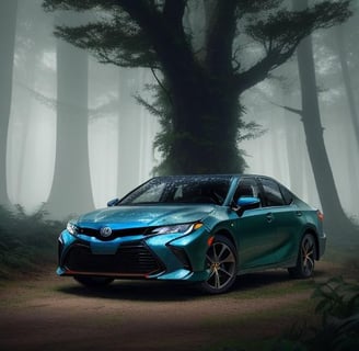 the 2020 toyota camry hybrid is a new car