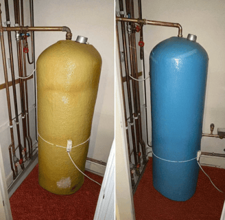 Plumber near Redruth Cornwall hot water cylinder