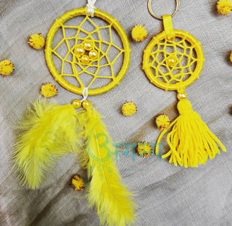agamya yellow dreamcatcher