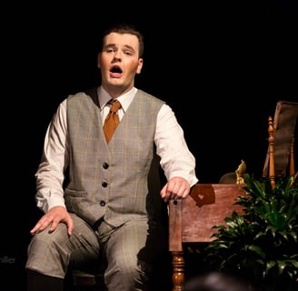 Costume de golf, Alfredo dans La Traviata. Festival Lyly 2018