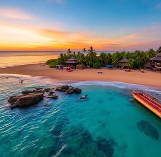 Hikkaduwa – Famous for Its Coral Reefs and Vibrant Nightlife