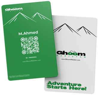 ghoom pakistan adventure card