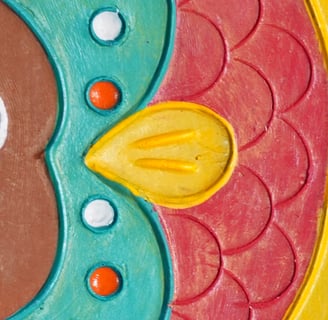 Terracotta wall hangings