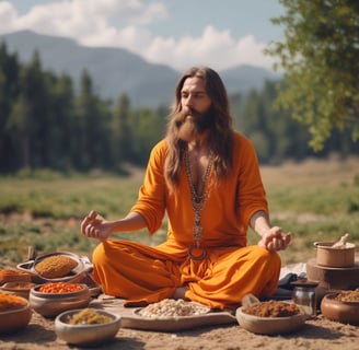 A white container with a green label for 'Carnation Organic Aloe Vera Gel' is placed on top of a colorful box featuring images of various fruits and flowers.