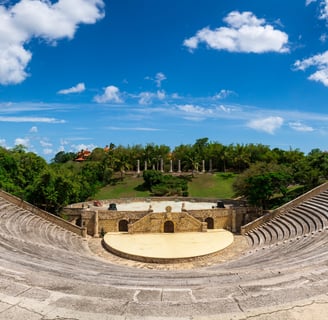amphitheater in altos de chavon