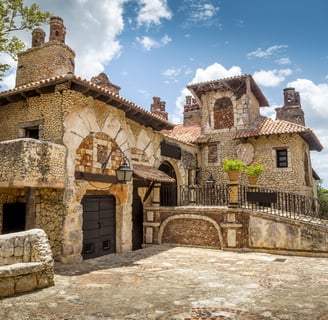 street in altos de chavon