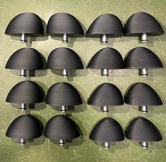 Difference de forme des Embout Longueur Standard et Embout Longueur Volume. Outils de Bootfitting.