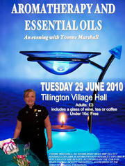 Yvonne`s ad for a public talk she gave in Tilington