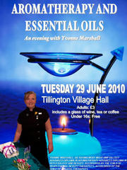 Yvonne`s ad for a public talk she gave in Tilington