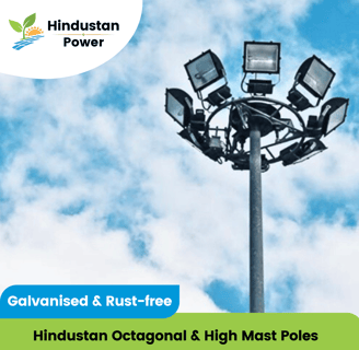 Hindustan Power is ranking among leading octagonal poles manufactures in Bangladesh