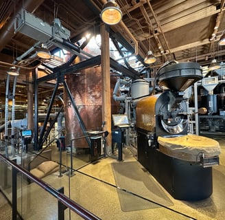 Coffee, roasting equipment