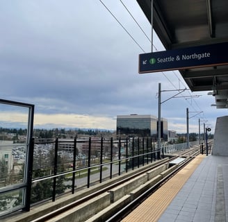 airport link light rail station