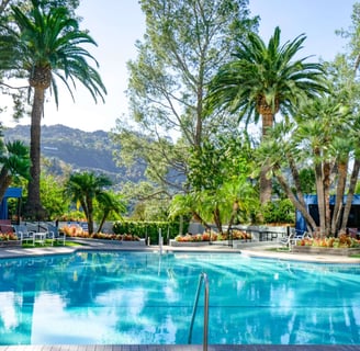 Pool at Hilton Los Angeles