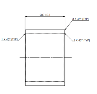 tungsten carbide sleeve